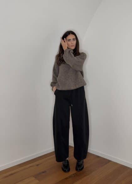 PATRIZIA jeans baloon nero